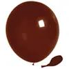 Image de Grand sachet 100 ballons nacrés, 30 cm, chocolat