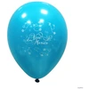 Image de Ballon turquoise Vive Les Mariés X10