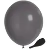 Image de Sachet de 25 BALLONS Opaques 25cm, Gris 25cm
