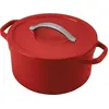 Image de Cocotte Beka Plume Rouge 24cm Cuisson Homogène Et Légère - Beka