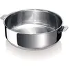 Image de Beka Sautepan 12325254 Evolution, casserole en acier inoxydable, 24 cm de diamètre, compatible avec les plaques à induction, poignée amovible