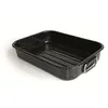 Image de Kitchen Fun - Kitchen Roc Plat Four Rect 36cm Email Noir