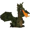Image de Papo Figurine Dragon cracheur de feu avec ailes vert - 9cm, dès 3 ans