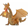 Image de Papo Figurine Dragon Ailé Doré Avec Flamme