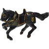 Image de PAPO Cheval avec harnais noir 39276