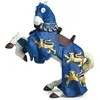 Image de Figurine de jeu Papo Cheval de Richard Coeur de Lion, bleu