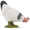 Image de Papo Allemagne Poule blanche qui picore 0