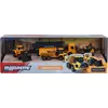 Image de Majorette - Véhicules de chantier Volvo - Kit de 4 pièces