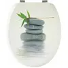 Image de Siège de toilette Gelco MDF Bois ZEN