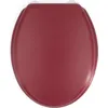 Image de Capac WC Gelco Dolce, Lemn MDF, Bordeaux, Standard