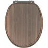 Image de Siège de toilette dede bois de noyer - noix 711485 - gelco