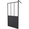 Image de Festwand 100X200 Style Industriel Noir