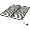 Image de Ebac Literie - Sommier À Lattes 2x80x200 C223 - 42 Lattes Bois - Fabrication Française