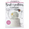 Image de Boule À Neige - Generique - 8 Cm - Verre De Haute Qualité - Décoration Intérieure - Paillettes Incluses