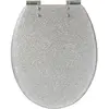 Image de Siège WC - GELCO DESIGN - Mécanisme magnétique Soft-Close - Gris scintillant