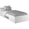 Image de M&s - Zodiac Lit Enfant Contemporain Blanc Mat - L 90 X P 200 Cm