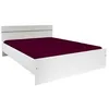 Image de Parisot - Boston Lit Adulte Contemporain - Decor Blanc - L 140 X L 190 Cm