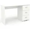 Image de Bureau 3 tiroirs blancReproduction L120 cm - Galaxy