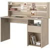 Image de ESCALE Bureau avec rallonge -Reproduction chêne - L 138 x P 60 x H 120 cm - PARISOT
