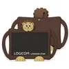 Image de Tablette tactile LOGICOM Logikids Star 10,1 Android 15 64 Go 4 Go RAM Noir (coque lion) - Neuf