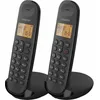 Image de Pack de 2 DECT Sans fil Iloa 250 Duo Mains libres Noir Logicom