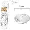 Image de Téléphone fixe sans fil - LOGICOM - DECT ILOA 155T SOLO - Blanc - Avec répondeur