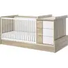 Image de Galipette Sacha Lit Compact Evolutif 70X140 Finition Chene Du Bocage L105 H102 P205