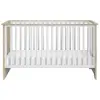Image de Galipette Sacha Lit Bb 70X140 +2 Pans 140 Finition Chene Du Bocage L79 H86 P150
