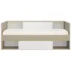 Image de CALICOSY - Lit rangement Alicia 90x200 cm