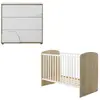 Image de Galipette Ensemble duo lit 60x120 et commode