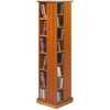 Image de Beaux Meubles Pas Chers - Tour Range Cd Dvd Pivotante Merisier 32 Niches