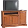 Image de Beaux Meubles Pas Chers - Meuble Tv Hifi 3 Portes En Finition Merisier - Florie