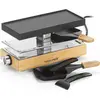 Image de Appareil à raclette 2 personnes 440w bois - Naturamix - RAC.WOOD-2 -