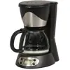 Image de Cafetière programmable 6 tasses 550w noir/inox - Kitchen Chef - KSMD230T -