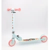 Image de Trottinette pliable Scooter Moana 2 rose/turquoise 21L x 10B x 62H cm