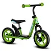 Image de Draisienne pour enfants avec repose-pieds, Vert - Neuf