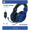 Image de Bigben Interactive PS4OFHEADSETV3G Casque filaire Gaming Bleu