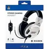 Image de Casque PS4 avec micro - couleur : blanc