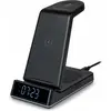 Image de THOMSON, station de charge 4 en 1 + réveil pour Android, personnalisable, noir