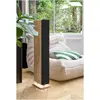 Image de Thomson DS702 Tour d'enceintes Bluetooth 120W en bois noir avec télécommande