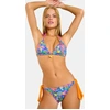 Image de Haut de maillot de bain imprimé tropical BRARO PINKPALM XS