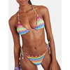 Image de Haut de bikini rayé brillant CIRO LOMARICA M