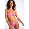 Image de Haut de maillot bandeau rose COOLIO TROPICALIA Bandeau