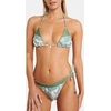 Image de Haut de maillot de bain imprimé vert BOSCO NASSIMA XS
