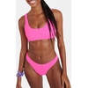 Image de Bas de maillot de bain rose NAIDA POPCORN S
