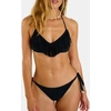 Image de Haut de maillot de bain noir COWO FRINGES XS