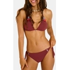 Image de Bas de maillot de bain noué marron DASIA TOTEM Triangle