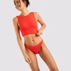 Image de Haut de maillot de bain orange MALEO SCRUNCHY XS