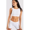 Image de Short cycliste blanc Zelig Moonrib S