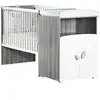 Image de Les Tendances - Baby Price New Leaf Lit Bebe Combine Evolutif 120x60 En 90x190 Cm